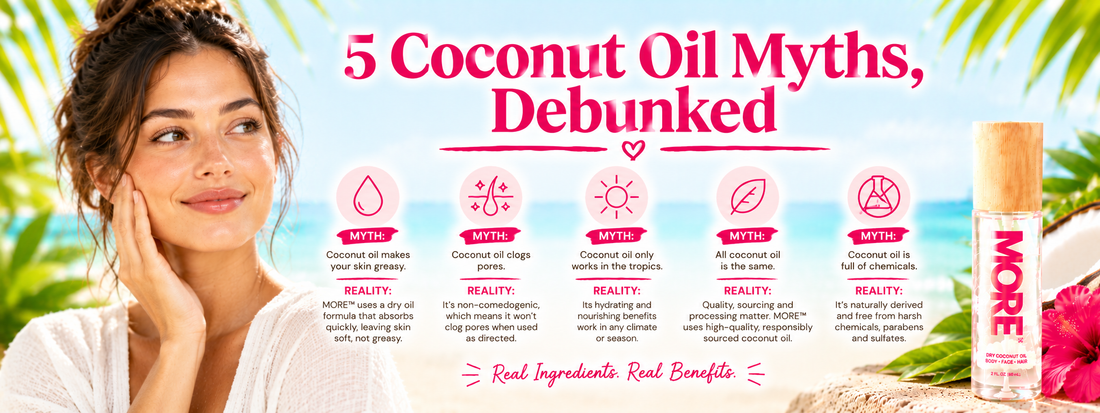 5 Coconut Oil Myths, Debunked