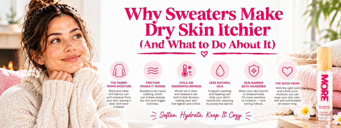 Why Sweaters Make Dry Skin Itchier (And What to Do About It)